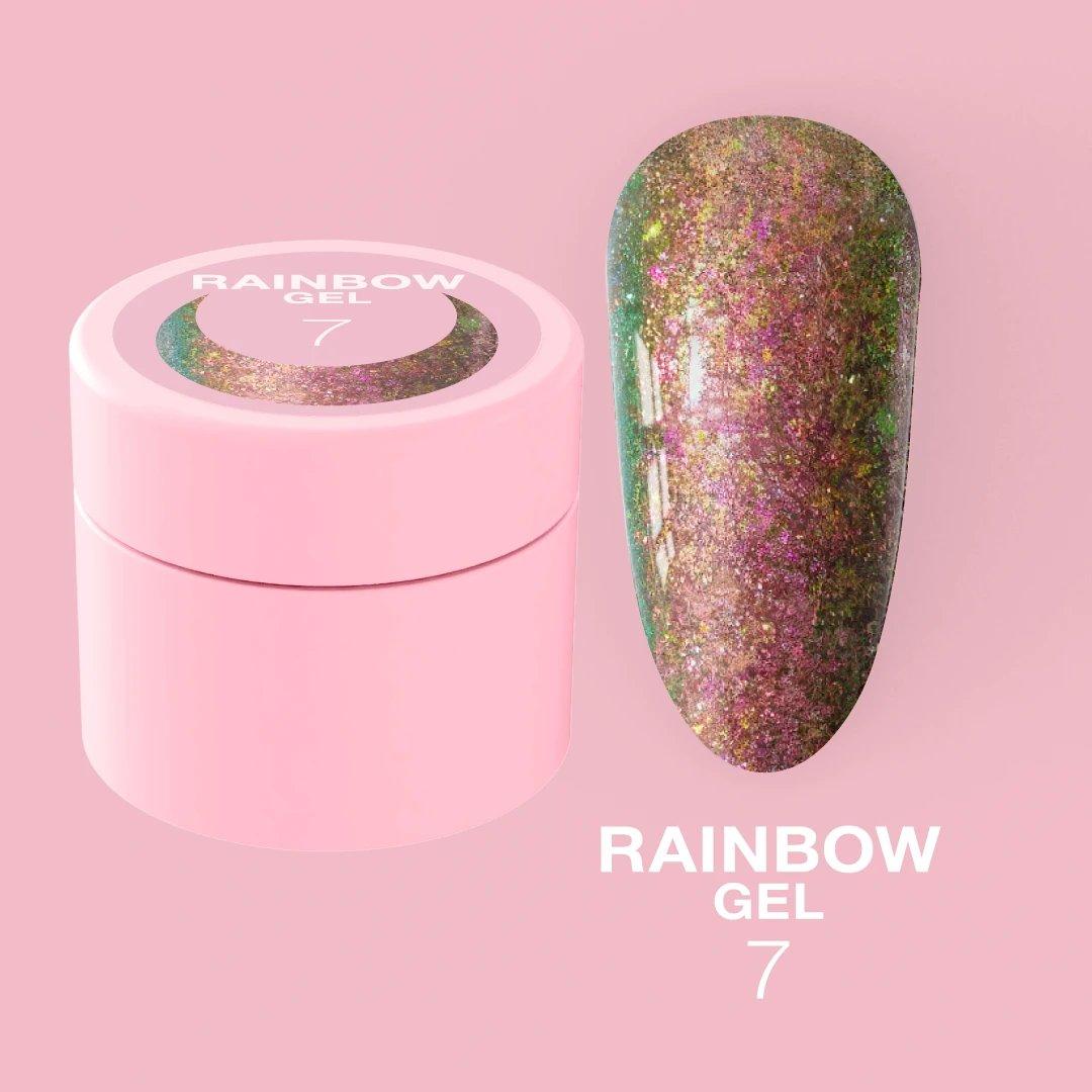 LUNAmoon Glitter Rainbow Gel #07 5ml