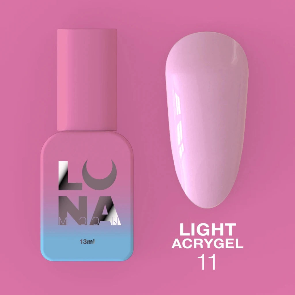 LUNAmoon Liquid Light Acrygel 11, 13ml - Level Up Beauty Supply
