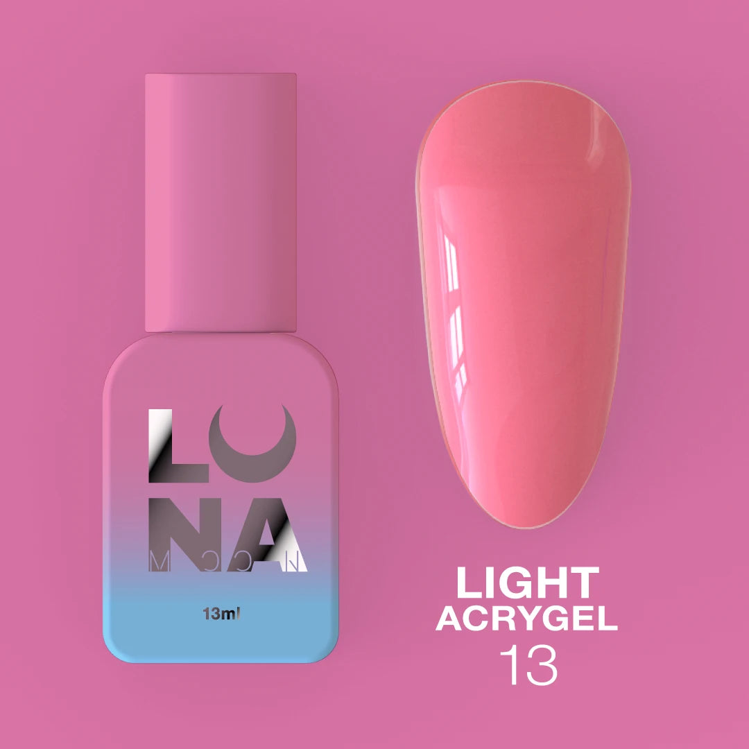 LUNAmoon Liquid Light Acrygel #13, 13ml