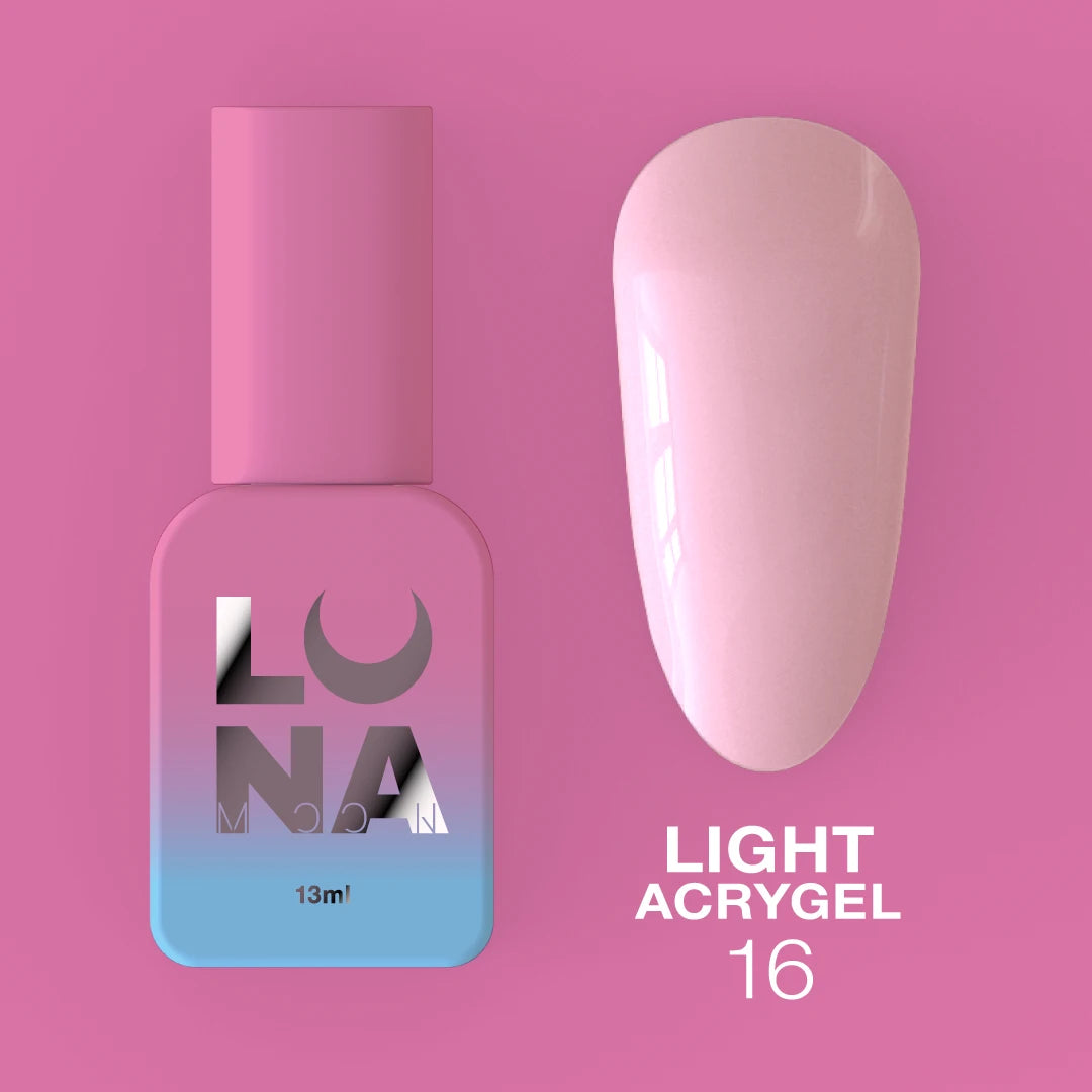 LUNAmoon Liquid Light Acrygel #16, 13ml