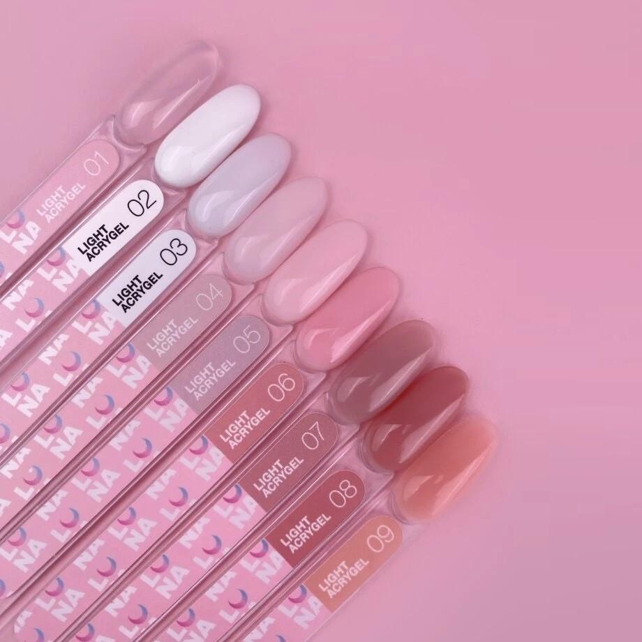 LUNAmoon Liquid Light Acrygel 02 - Level Up Beauty Supply