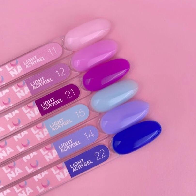 LUNAmoon Liquid Light Acrygel 21, 13ml - Level Up Beauty Supply
