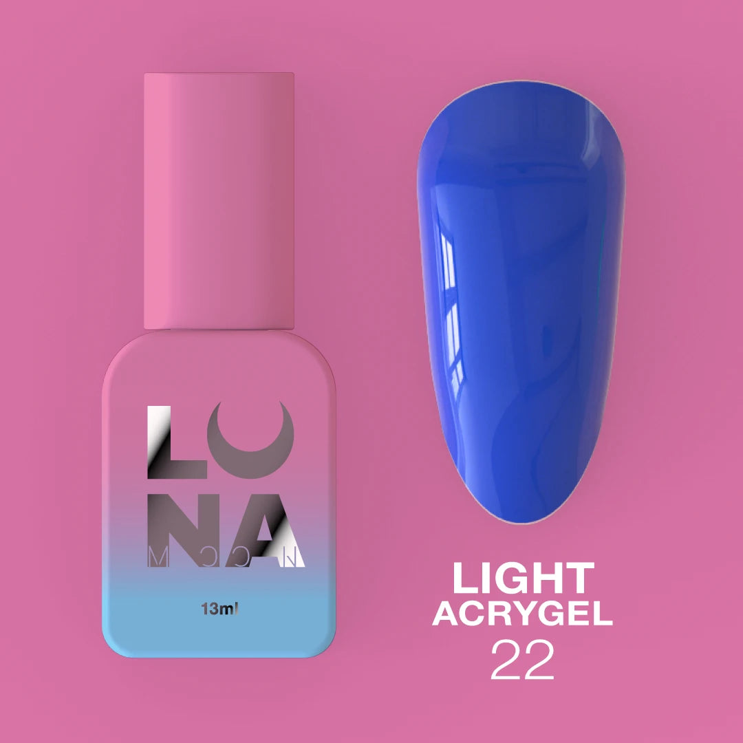 LUNAmoon Liquid Light Acrygel #22, 13ml