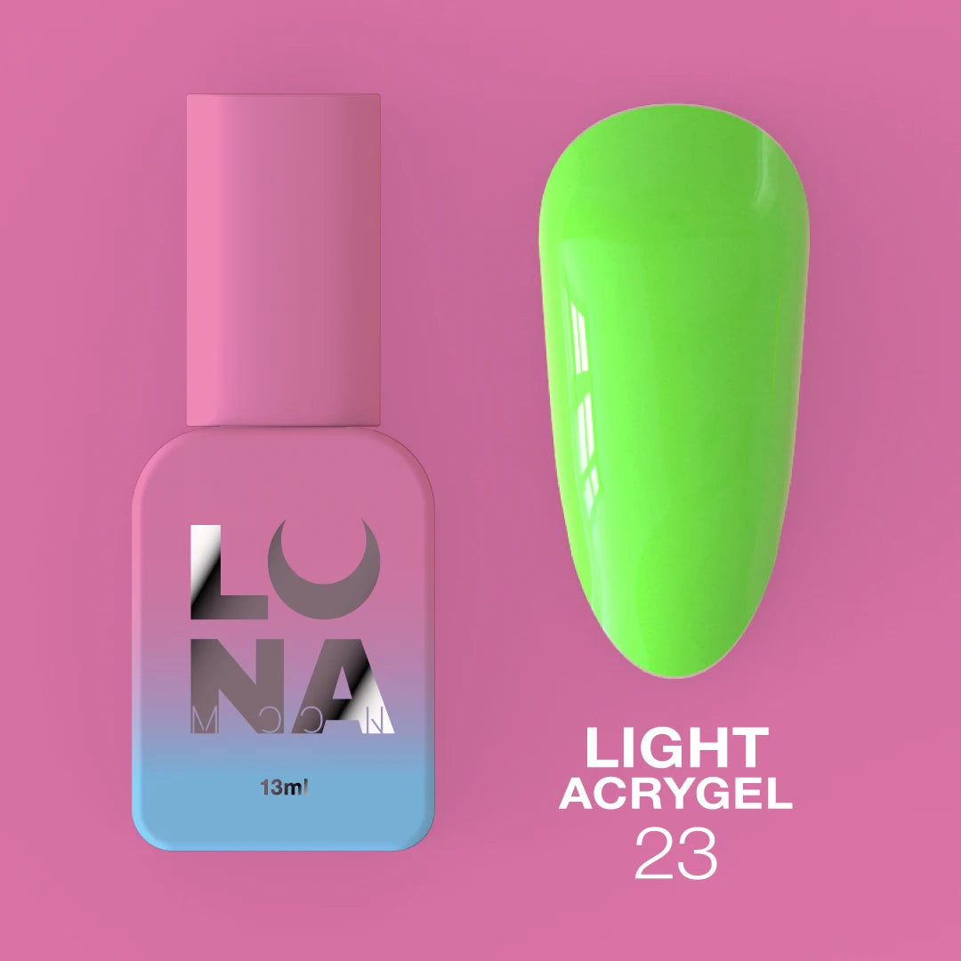 LUNAmoon Liquid Light Acrygel #23, 13ml