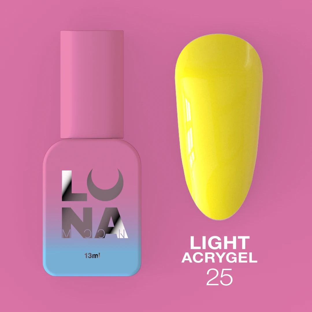 LUNAmoon Liquid Light Acrygel #25, 13ml