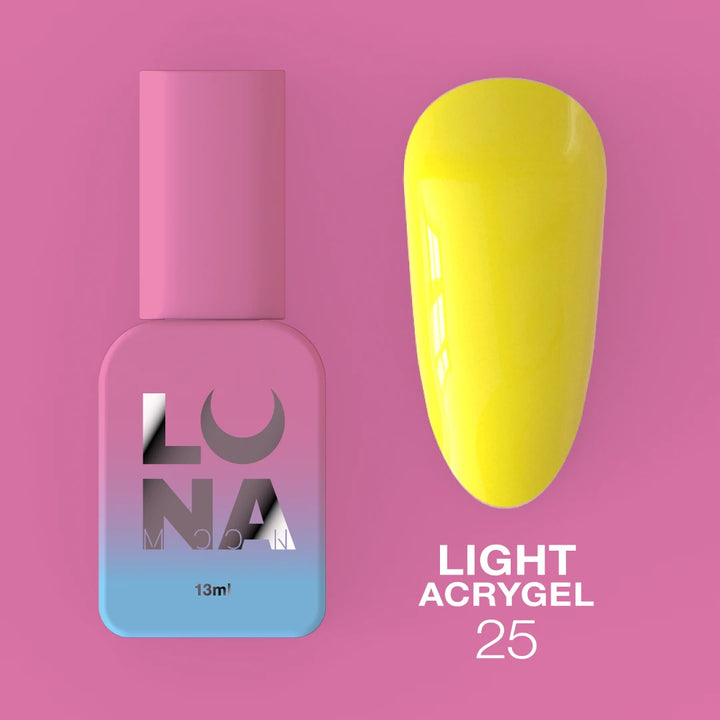 LUNAmoon Liquid Light Acrygel #25, 13ml