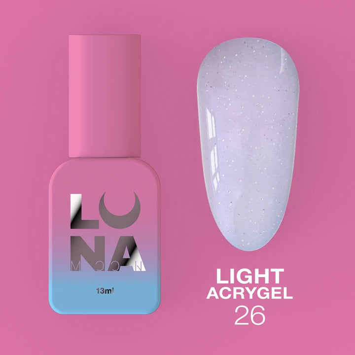 LUNAmoon Liquid Light Acrygel #26, 13ml