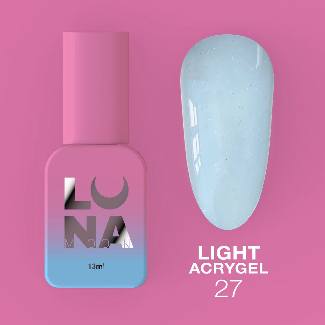 LUNAmoon Liquid Light Acrygel #27, 13ml