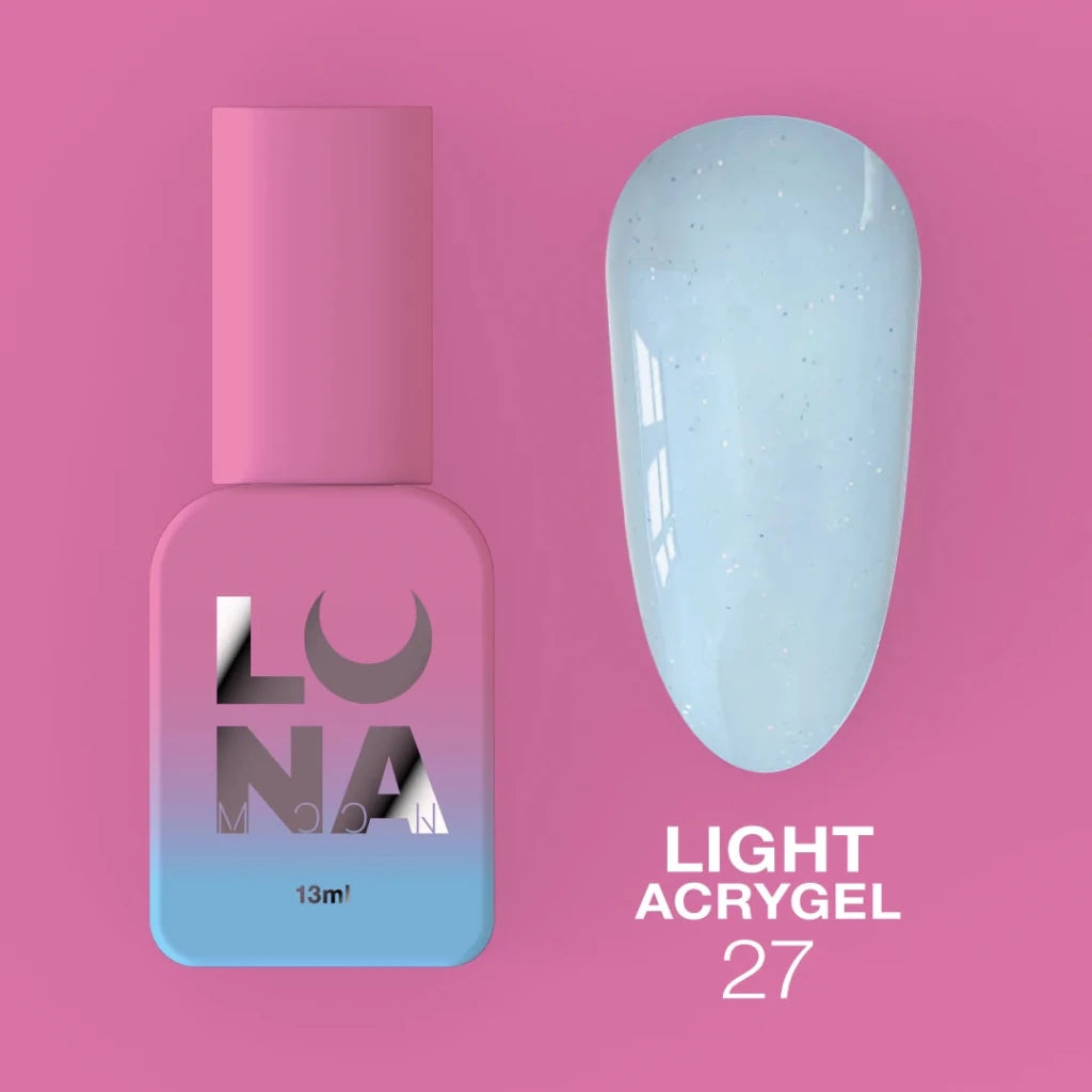 LUNAmoon Liquid Light Acrygel 27, 13ml - Level Up Beauty Supply