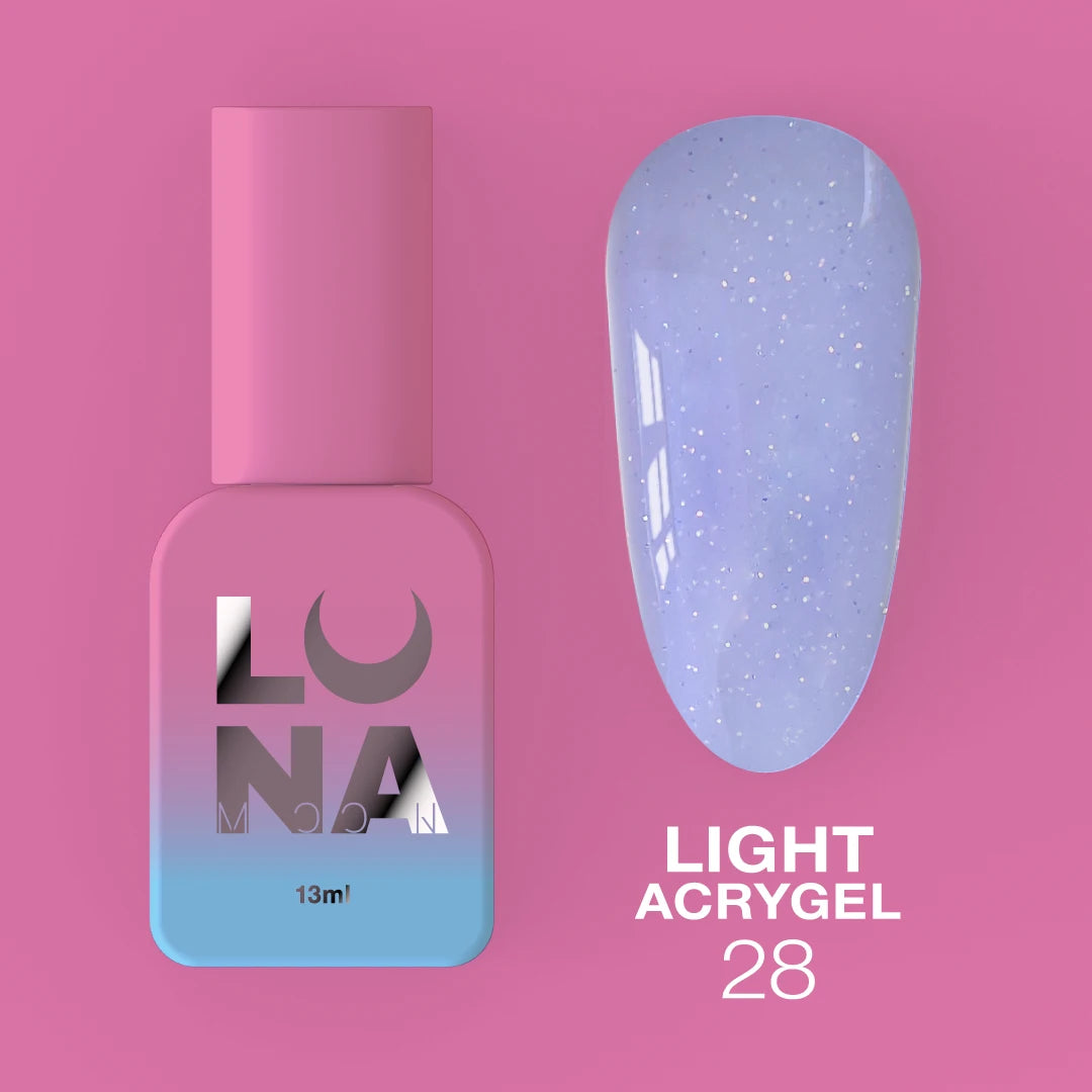 LUNAmoon Liquid Light Acrygel #28, 13ml