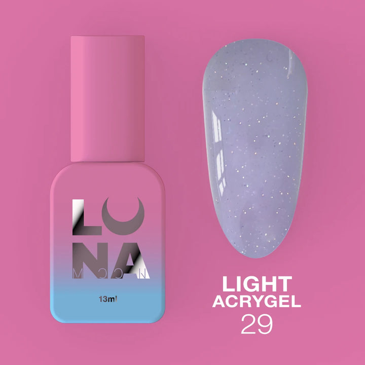 LUNAmoon Liquid Light Acrygel #29, 13ml