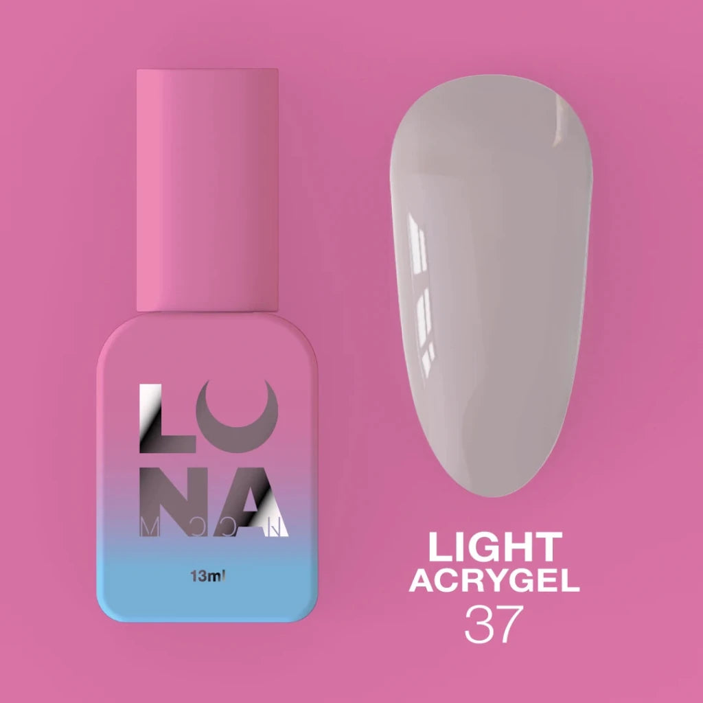 LUNAmoon Liquid Light Acrygel 37, 13ml - Level Up Beauty Supply