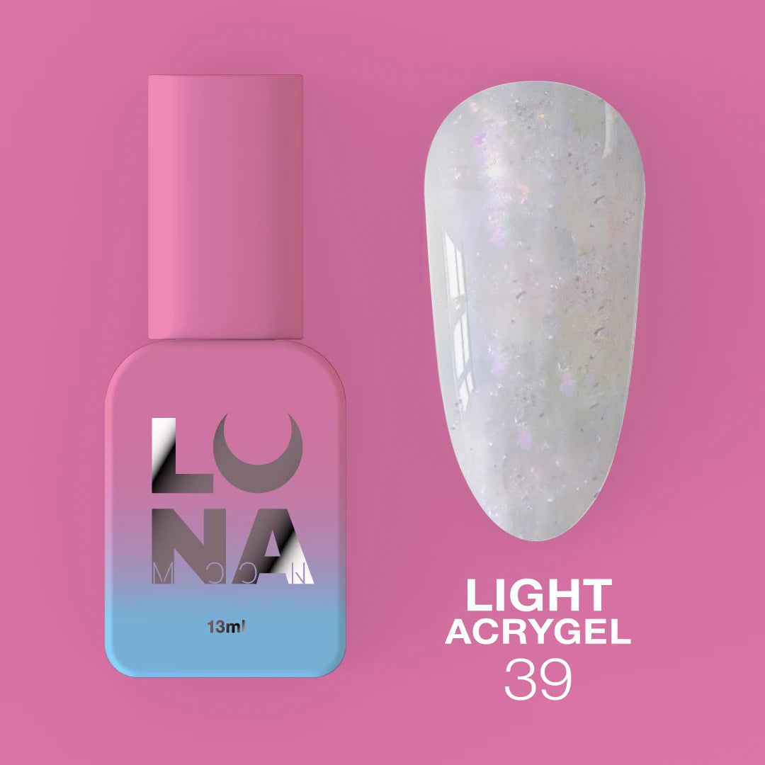 LUNAmoon Liquid Light Acrygel #39, 13ml