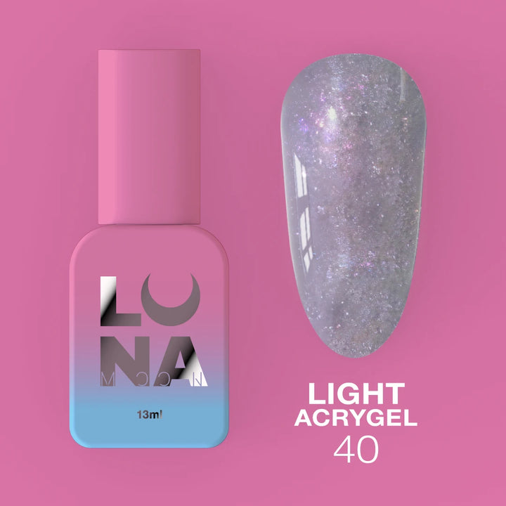 LUNAmoon Liquid Light Acrygel #40, 13ml