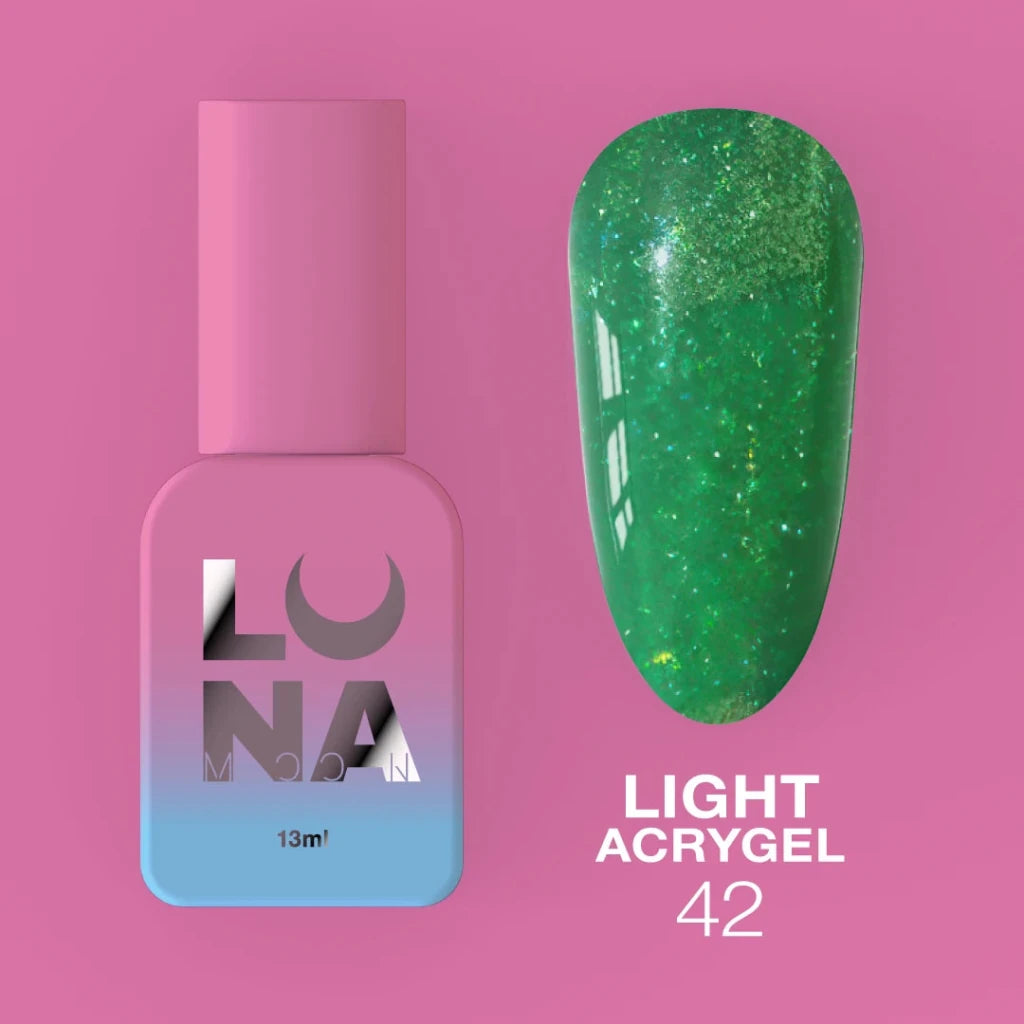 LUNAmoon Liquid Light Acrygel 42, 13ml - Level Up Beauty Supply