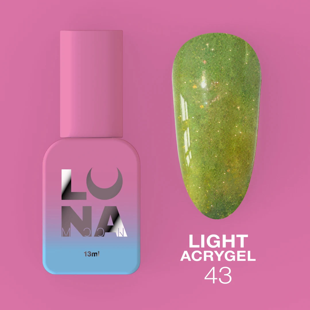 LUNAmoon Liquid Light Acrygel #43, 13ml