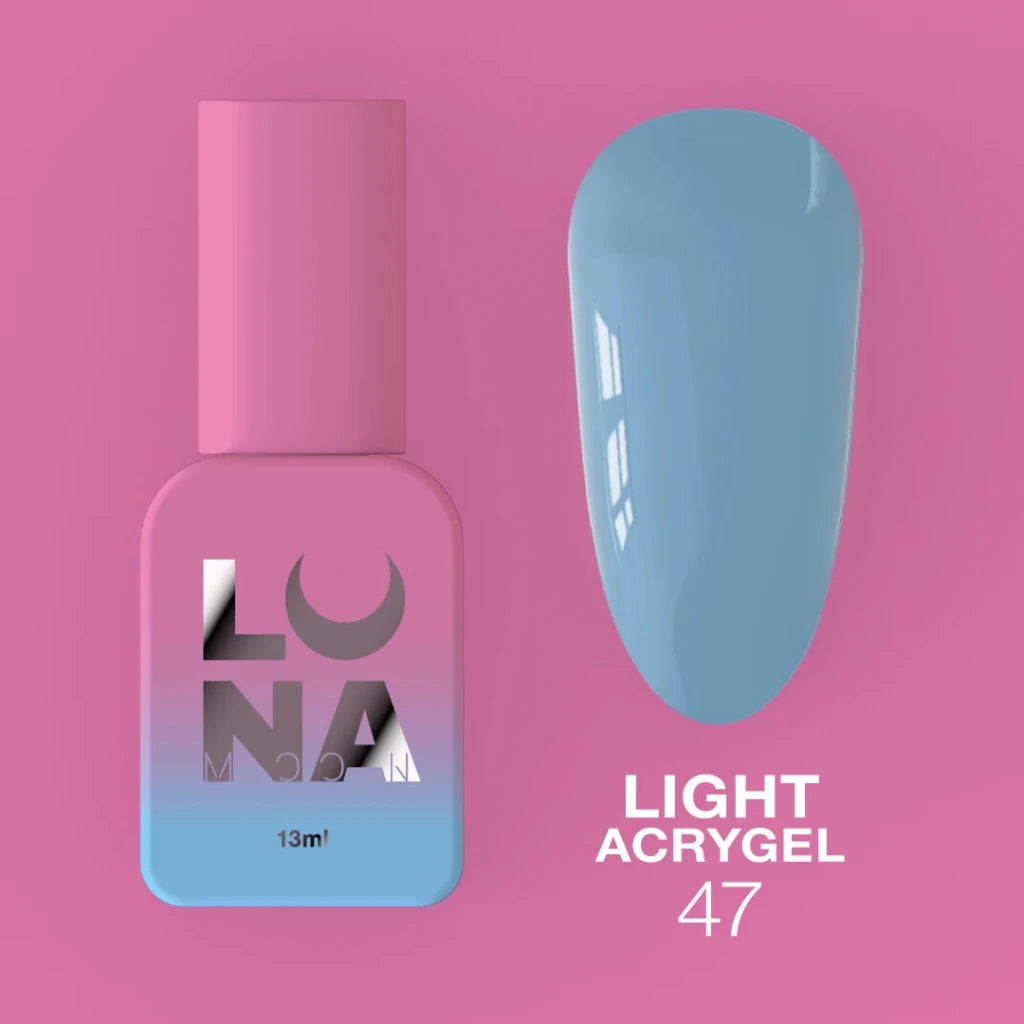 LUNAmoon Liquid Light Acrygel 47, 13ml - Level Up Beauty Supply