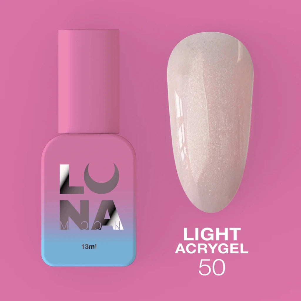 LUNAmoon Liquid Light Acrygel 50, 13ml - Level Up Beauty Supply