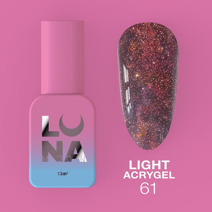 LUNAmoon Liquid Light Acrygel #61, 13ml