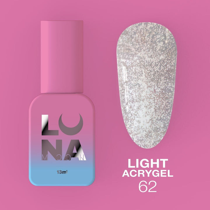 LUNAmoon Liquid Light Acrygel #62, 13ml