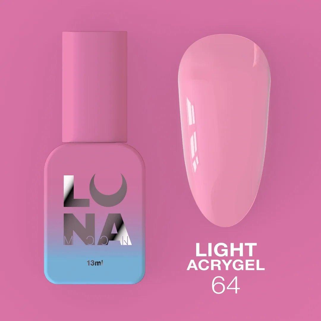 LUNAmoon Liquid Light Acrygel #64, 13ml