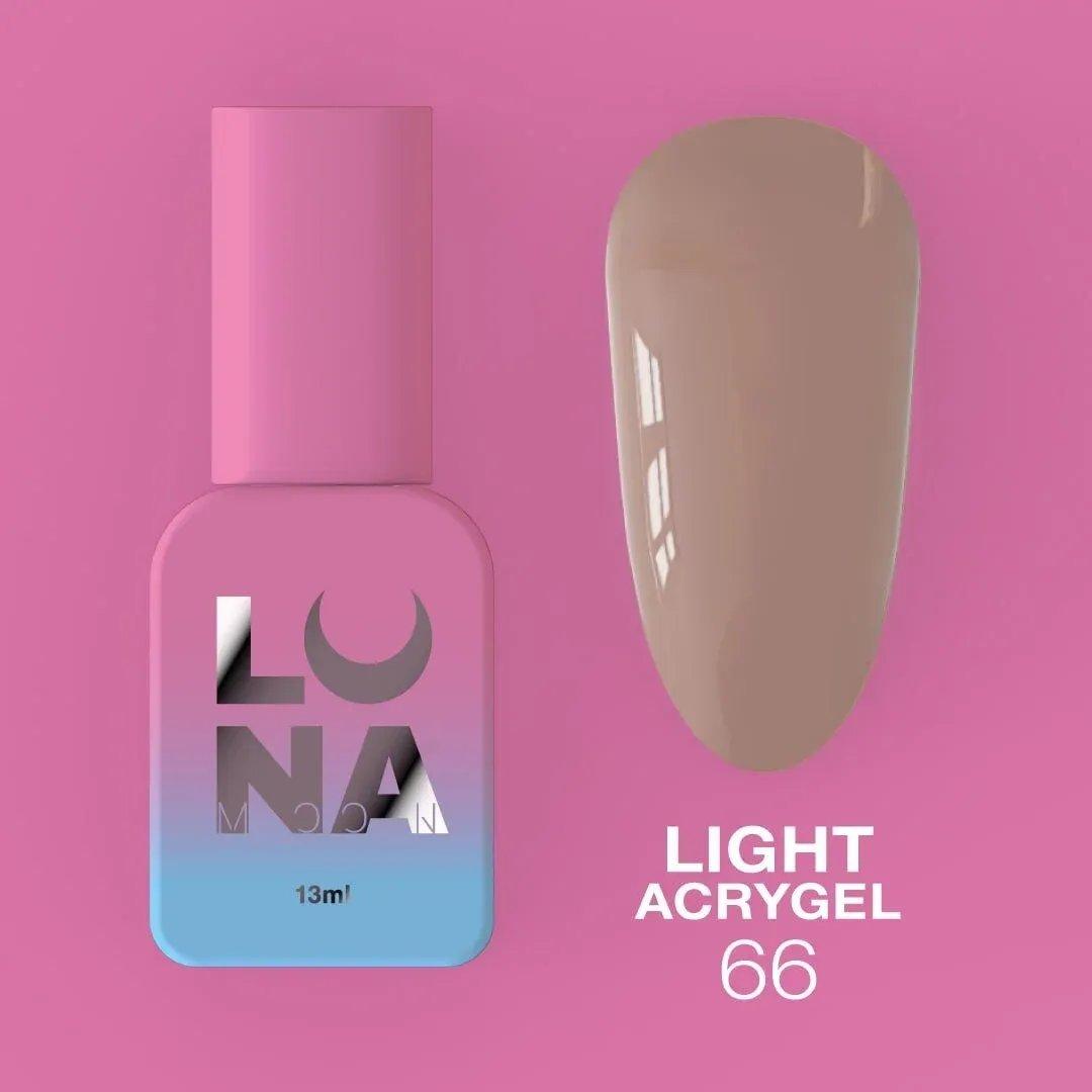 LUNAmoon Liquid Light Acrygel 66, 13ml - Level Up Beauty Supply