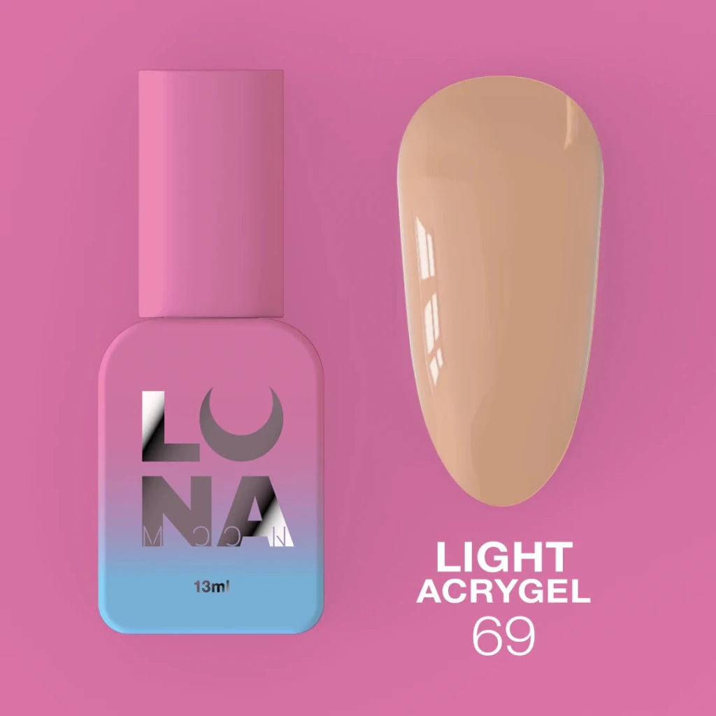 LUNAmoon Liquid Light Acrygel 69, 13ml - Level Up Beauty Supply