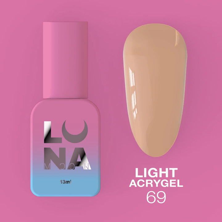 LUNAmoon Liquid Light Acrygel #69, 13ml