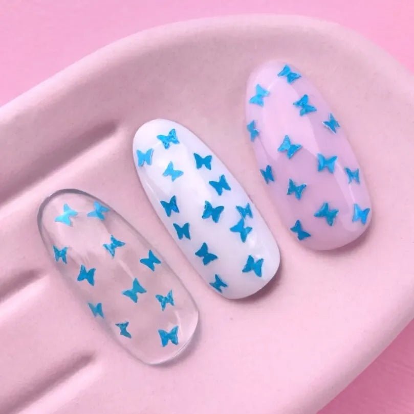 LUNAmoon Top Coat Butterfly Blue, 13ml - Level Up Beauty Supply