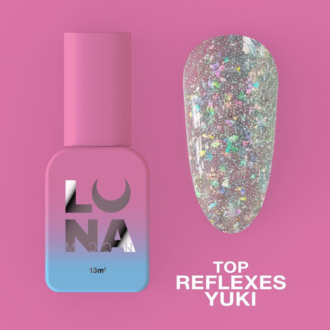 LUNAmoon Top Coat Reflexes Yuki, 13ml