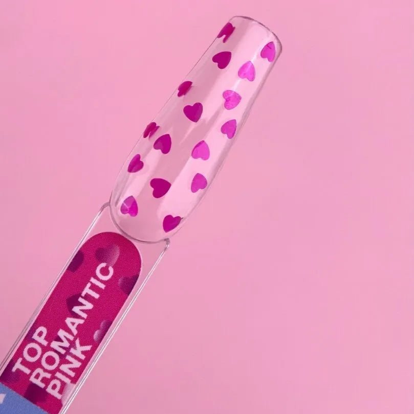 LUNAmoon Top Coat Romantic Pink, 13ml - Level Up Beauty Supply