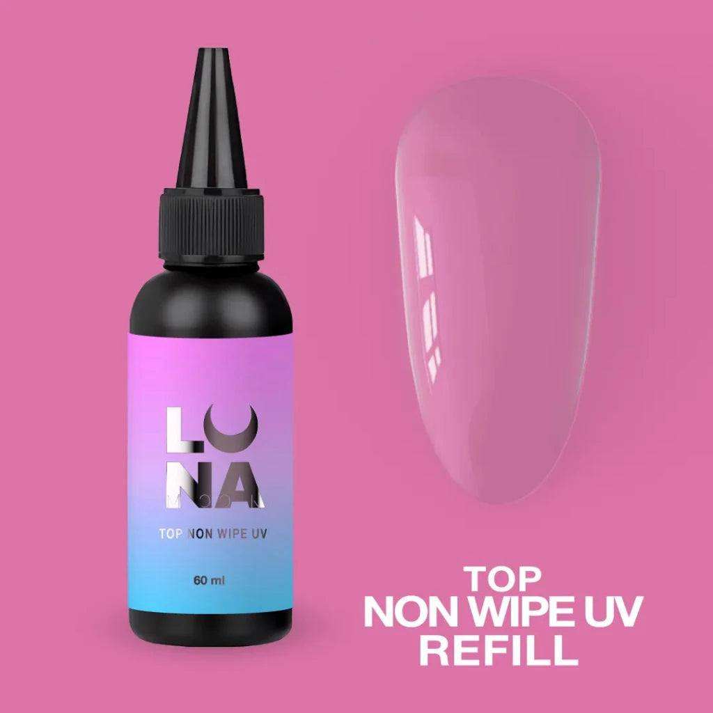 LUNAmoon Top Non Wipe UV, 60 ml - Level Up Beauty Supply