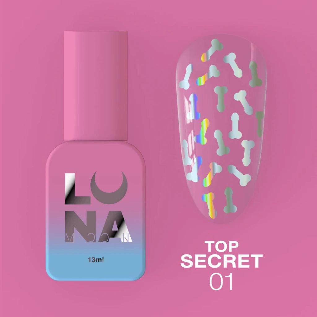 LUNAmoon Top Secret 01, 13ml - Level Up Beauty Supply