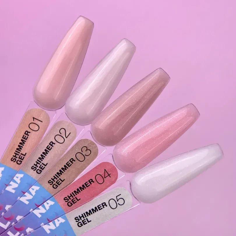 LUNAmoon Builder Gel Shimmer 01 - Level Up Beauty Supply