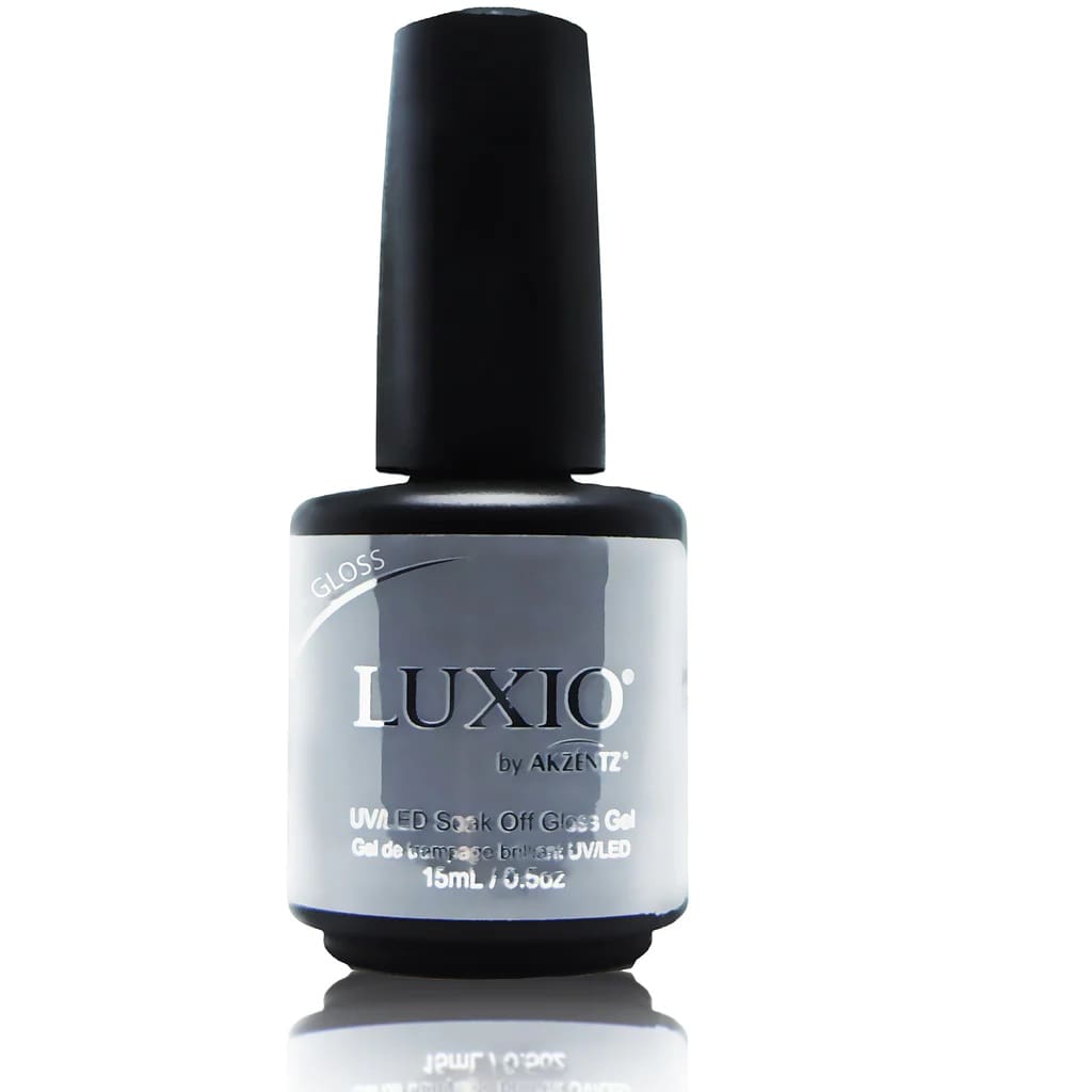 LUXIO TOP Coat GLOSS 15ml/.5oz (with tacky layer) - Level Up Beauty Supply