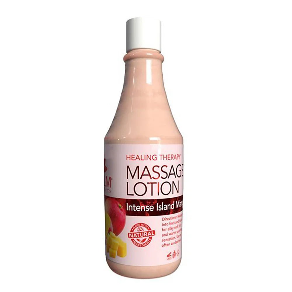 La Palm Massage Lotion Intense Island Mango, 88ml / 3.3 fl. Oz - Level Up Beauty Supply