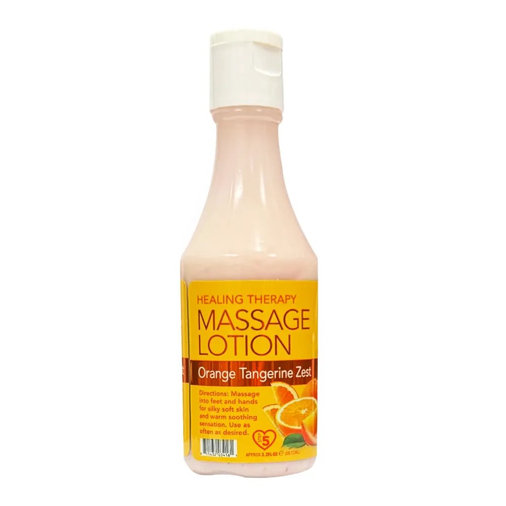 La Palm Massage Lotion Orange Tangerine, 88ml / 3.3 fl. Oz - Level Up Beauty Supply