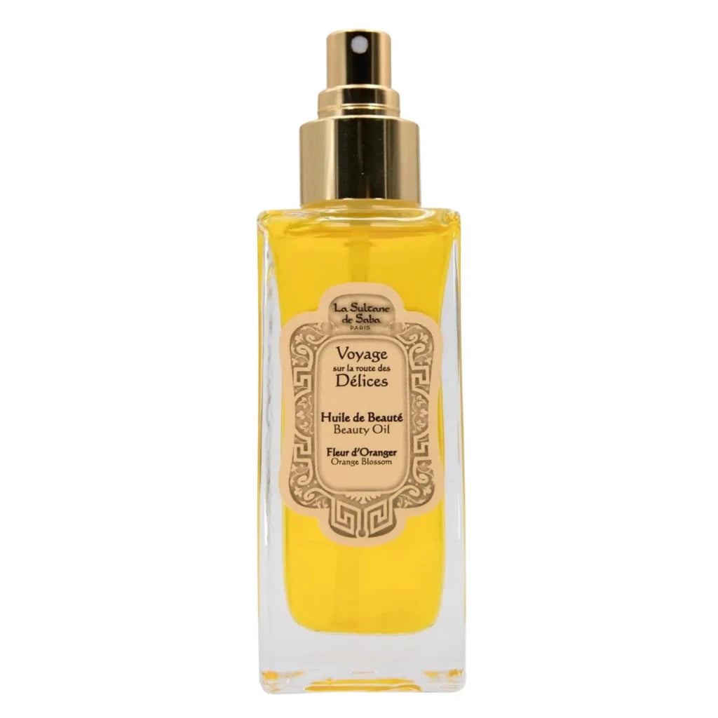 La Sultane De Saba - Beauty Oil - Orange Blossom - Journey To the Route of Delights, 200ml - Level Up Beauty Supply