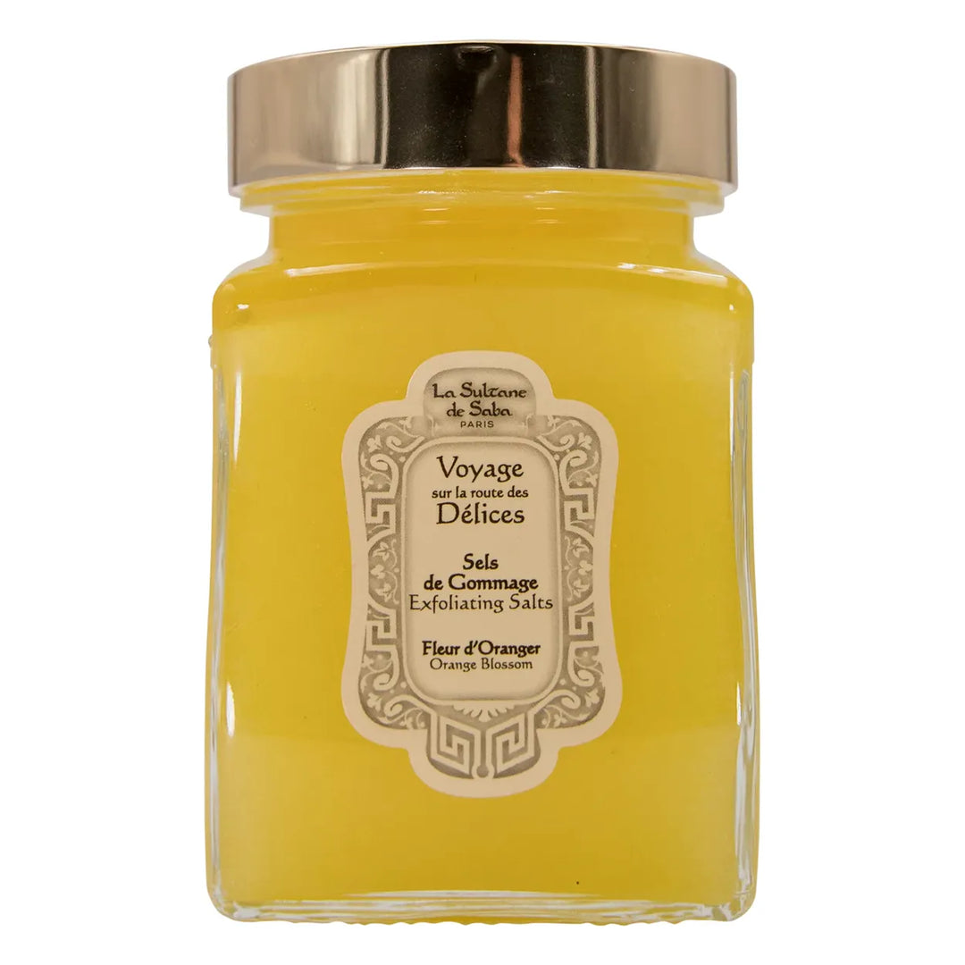 La Sultane De Saba - Exfoliating Salts - Orange Blossom - Journey To the Route of Delights, 300g