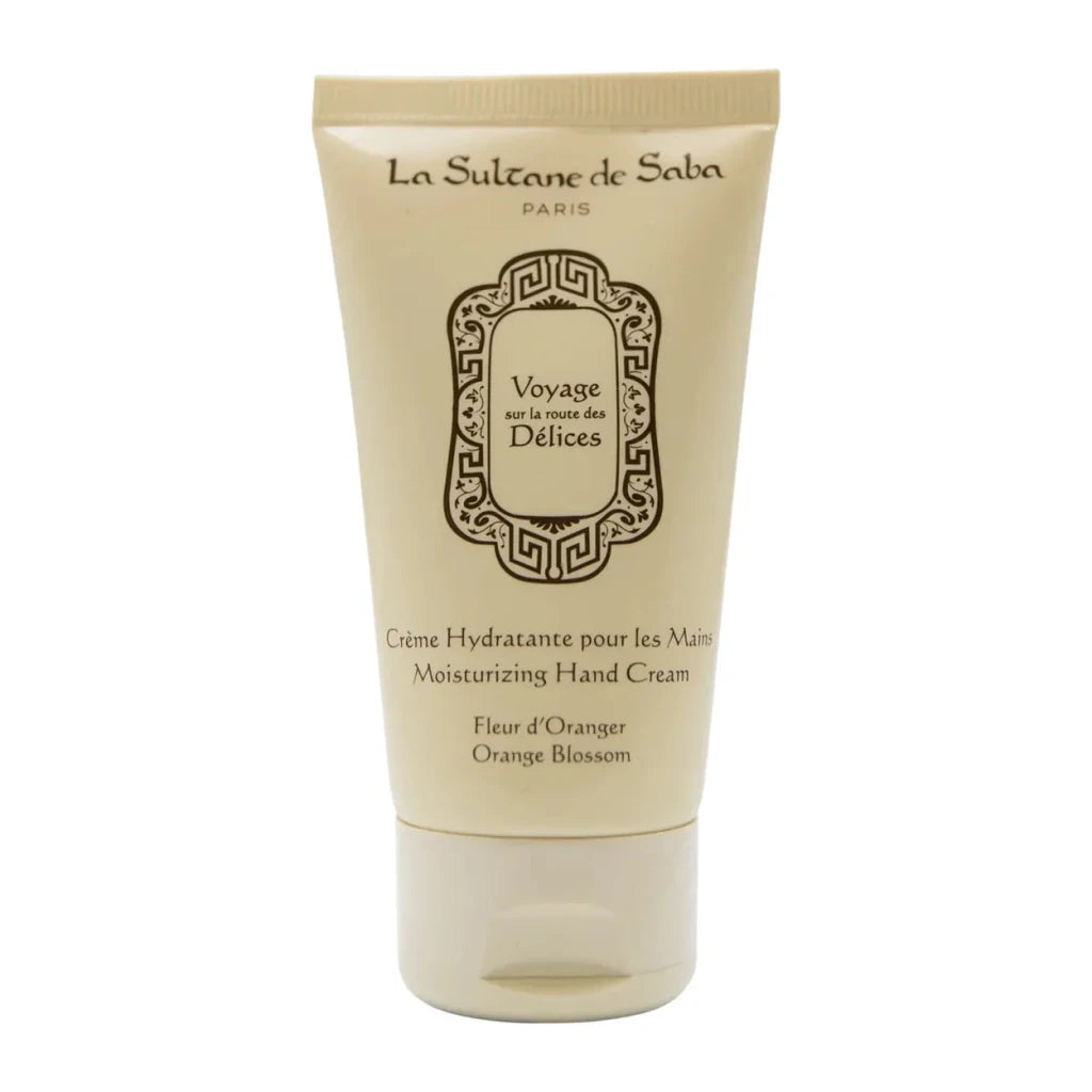 La Sultane De Saba - Moisturizing Hand Cream - Orange Blossom - Journey To the Route of Delights, 50ml - Level Up Beauty Supply