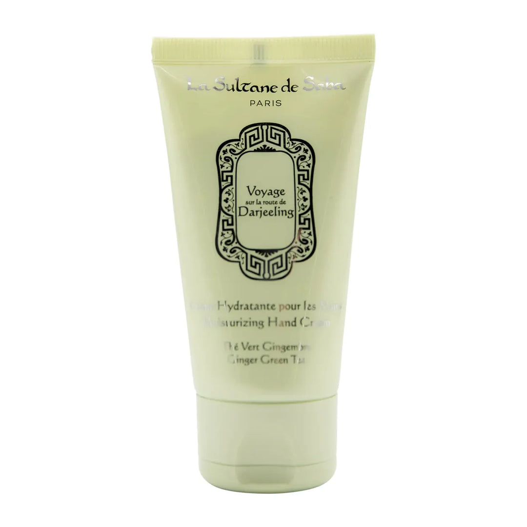 La Sultane De Saba - Moisturizing Hand Cream - Ginger Green Tea - Journey To the Route of Darjeeling, 50ml