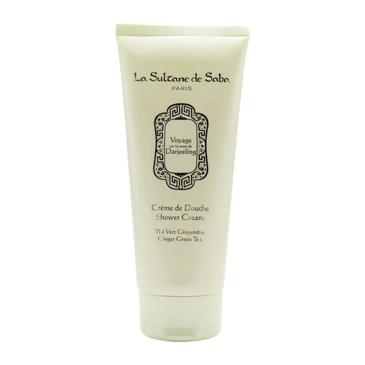 La Sultane De Saba - Shower Cream - Ginger Green Tea - Journey To the Route of Darjeeling, 200ml - Level Up Beauty Supply