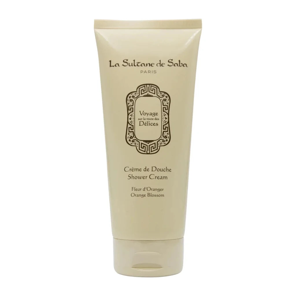 La Sultane De Saba - Shower Cream - Orange Blossom - Journey To the Route of Delights, 200ml - Level Up Beauty Supply