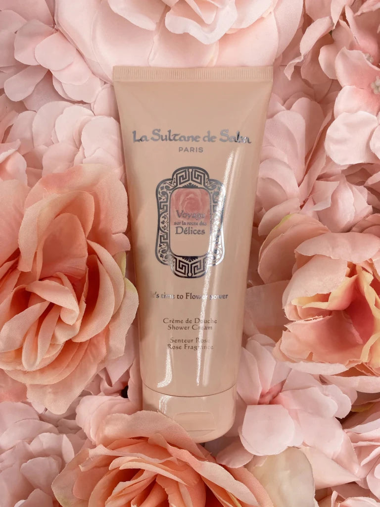 La Sultane De Saba - Shower Cream - Rose - Journey To the Route of Delights, 200ml - Level Up Beauty Supply