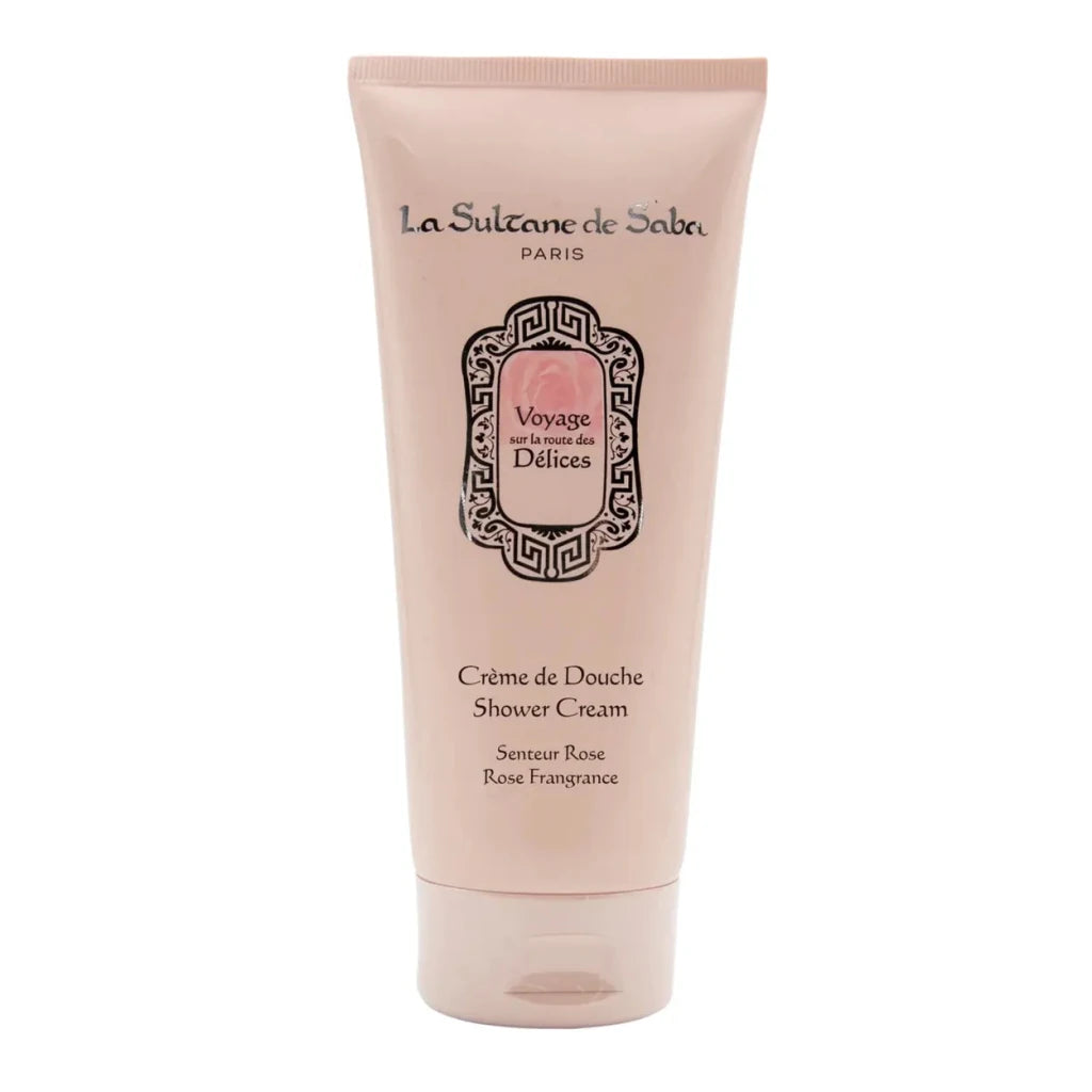 La Sultane De Saba - Shower Cream - Rose - Journey To the Route of Delights, 200ml - Level Up Beauty Supply