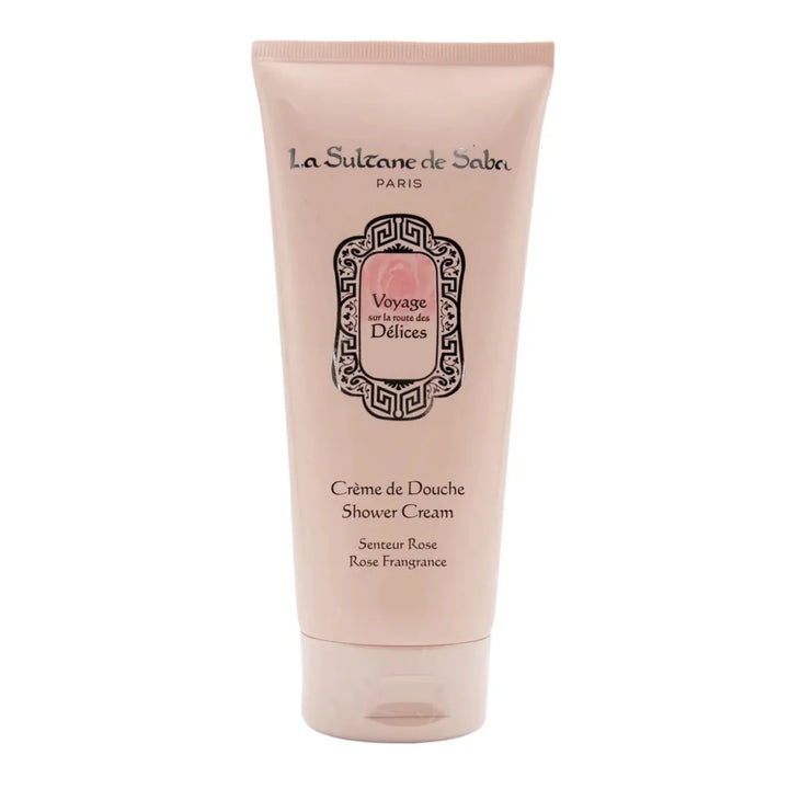 La Sultane De Saba - Shower Cream - Rose - Journey To the Route of Delights, 200ml - Level Up Beauty Supply