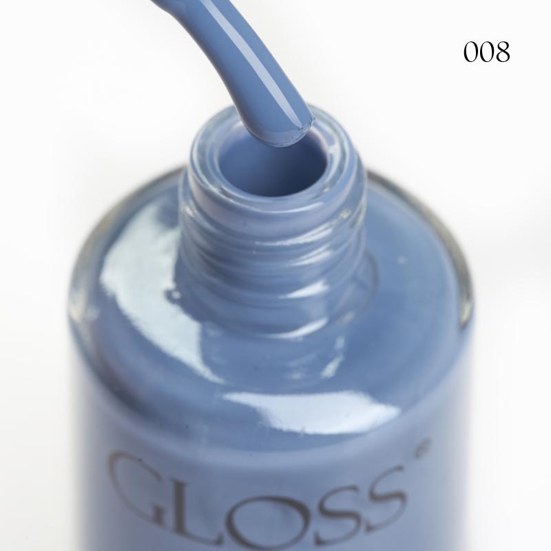 GLOSS Nail Polish Lacquer - 008, 11ml