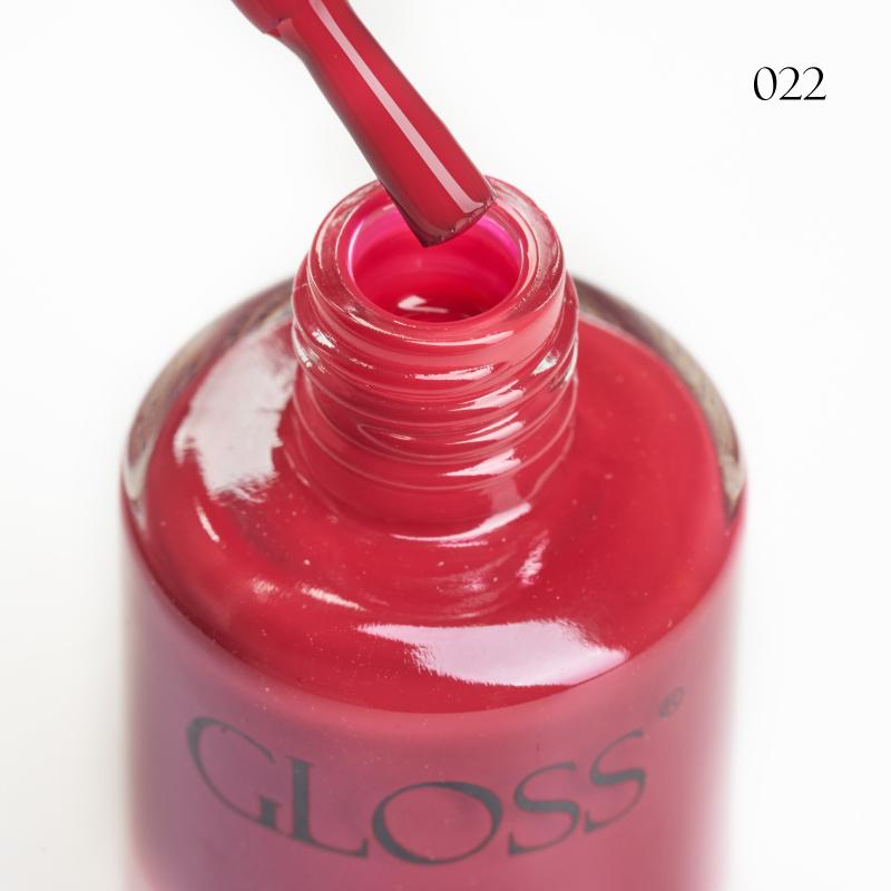 GLOSS Nail Polish Lacquer - 022, 11ml