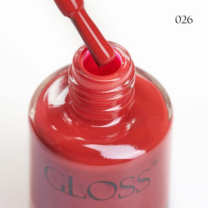 GLOSS Nail Polish Lacquer - 026, 11ml