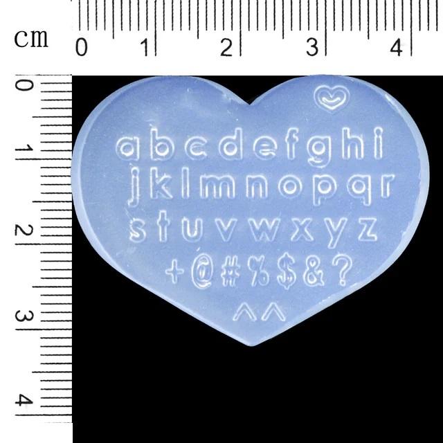 Letters and Symbols Silicone Mold - Level Up Beauty Supply